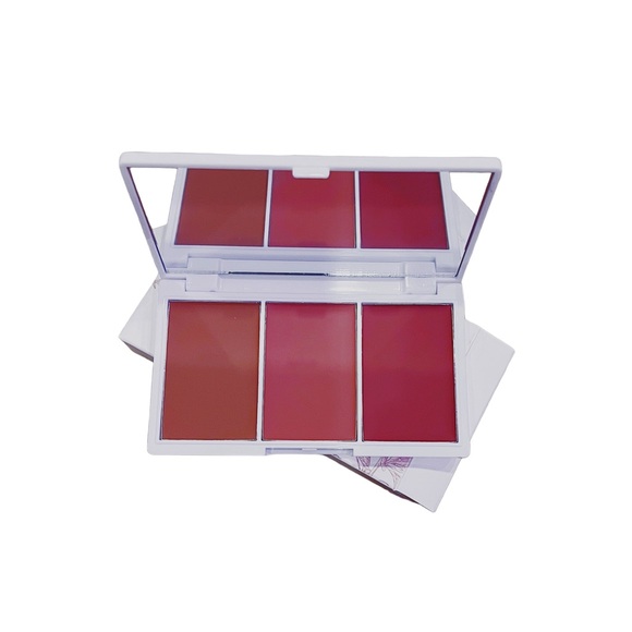 SERAPHINE BOTANICALS PRIMROSE + CREAM - LIP & CHEEK CREAM PALETTE - BNIB - Picture 3 of 3